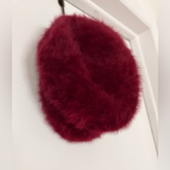 Kangol Rich Burgundy Fur Hat - Picture 3 of 5